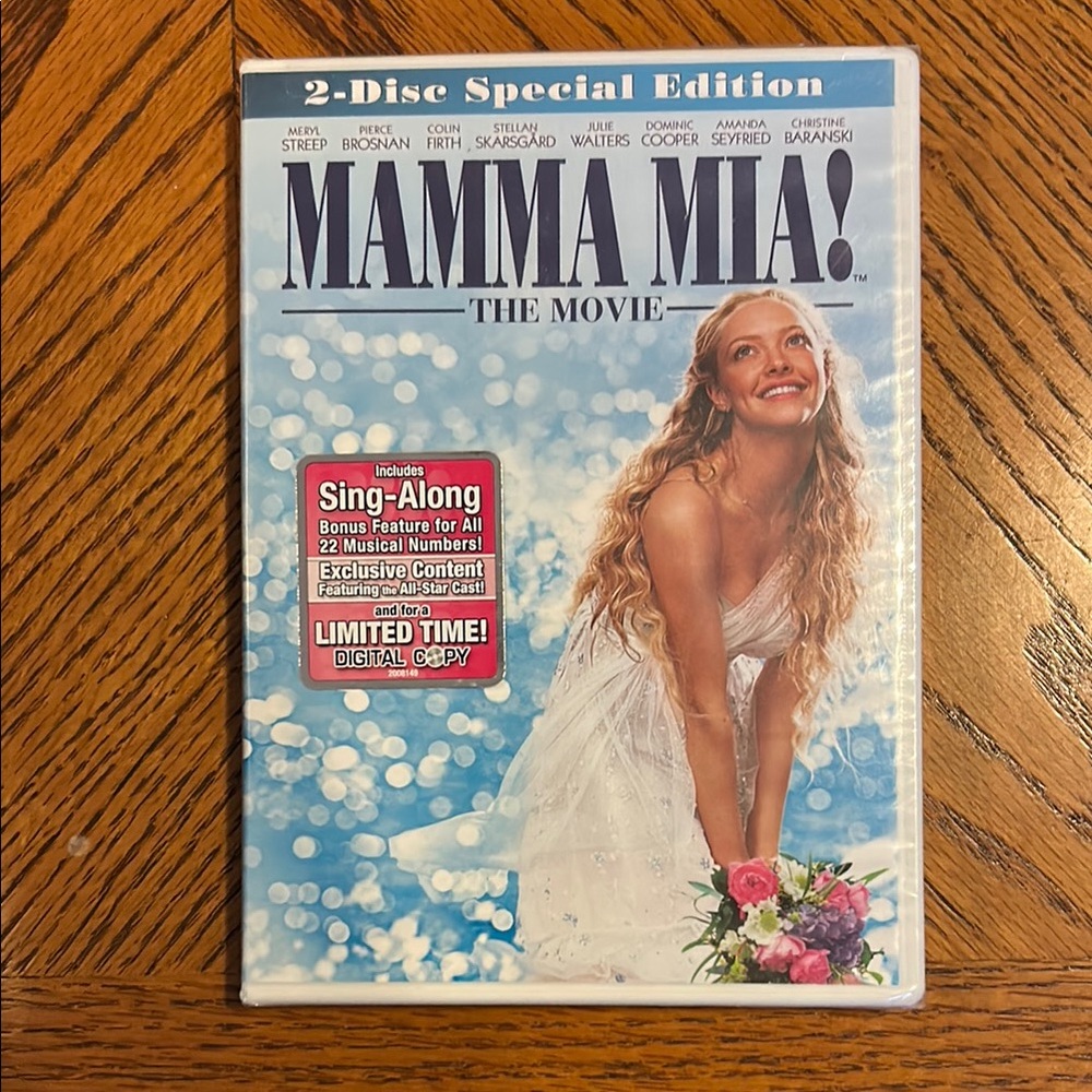 New! 🌟 $5 each ; 3 for $12; Mamma Mia! The Movie 2-Disc Special Edition DVD